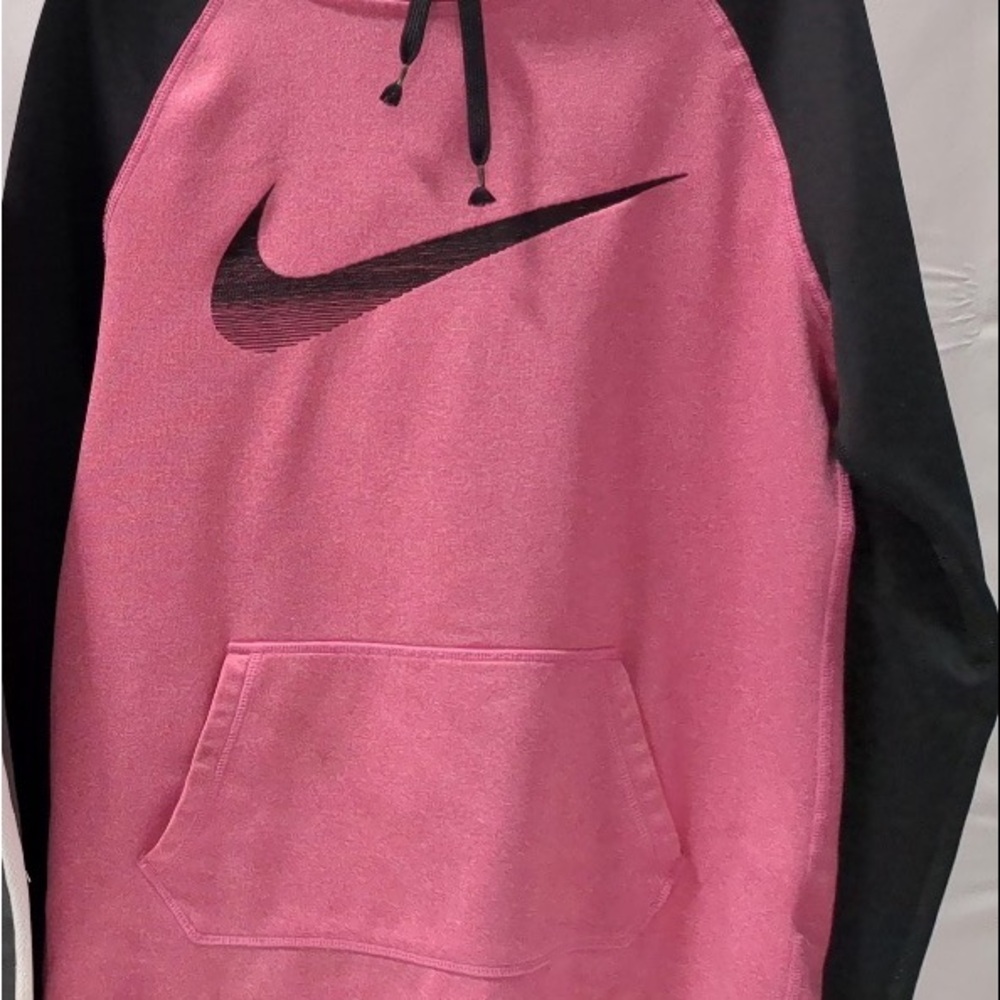 Nike Women's Pink and Black Jacket